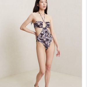 NEW. NEVER WORN. ALC Ana Halter Swimsuit
